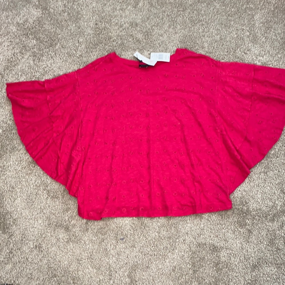 NWT Sanctuary top fuchsia size large.